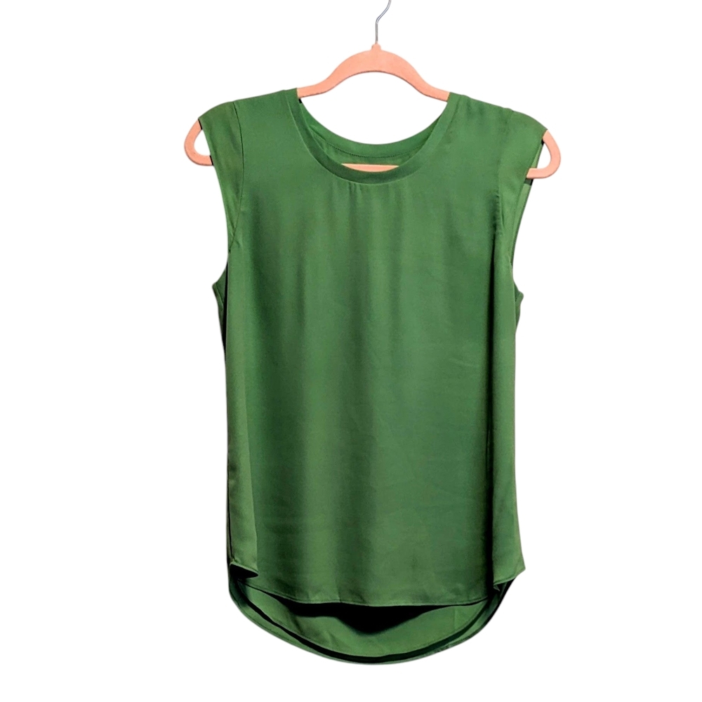 RW&CO Green Sleeveless Top Size XS